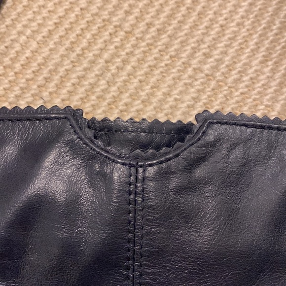 Dark Blue Latico Leather Tote Handbag - Picture 7 of 7